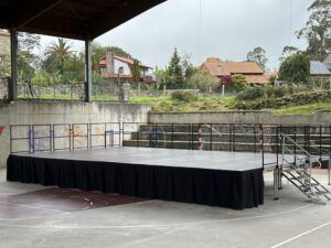 Escenarios. Montaje y alquiler